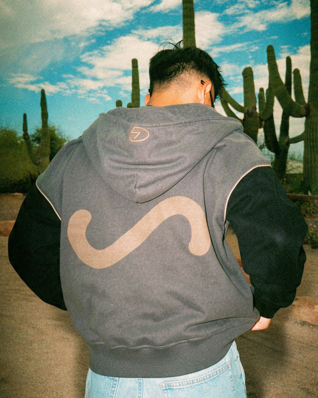 Eternal Zip-Up - "Gravel"