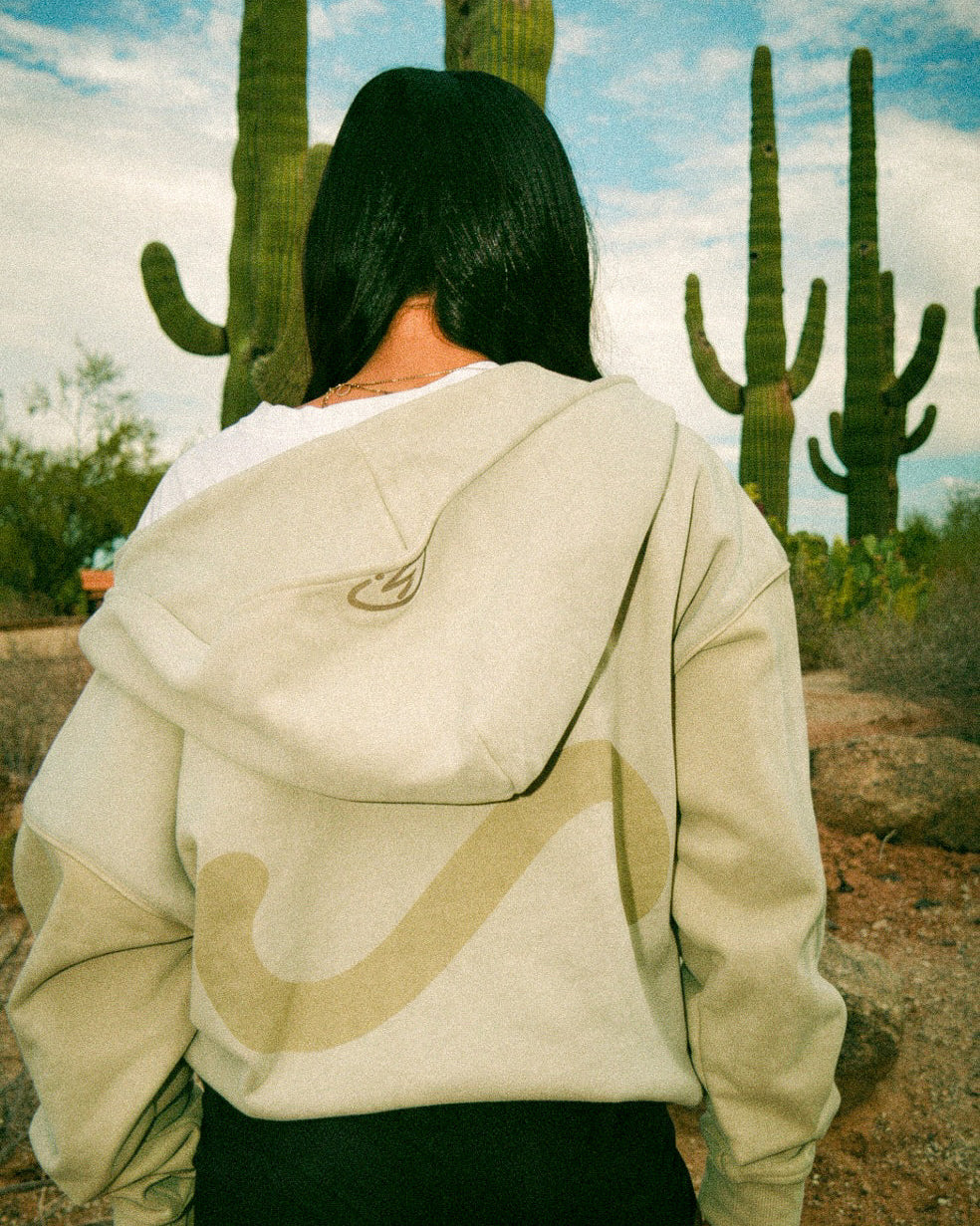 Eternal Zip-Up "Sand"